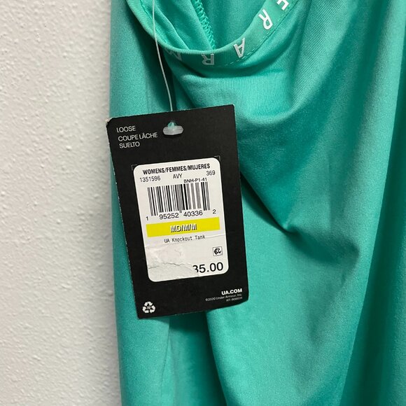 NWT Under Armour Tank Top Heatgear Medium - Picture 5 of 5